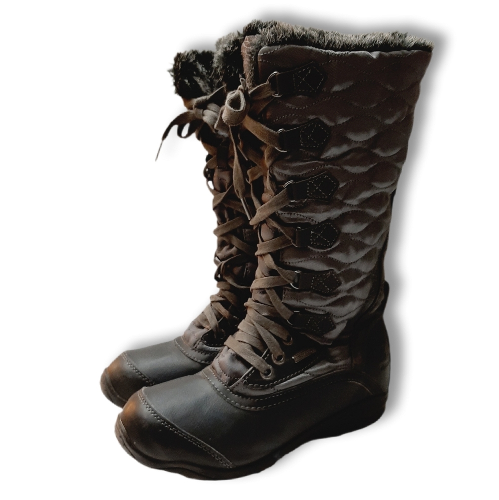 NIVAL Siena Ice 400g Thinsulate Insulated Quilted Snow Winter Boots Waterproof 7